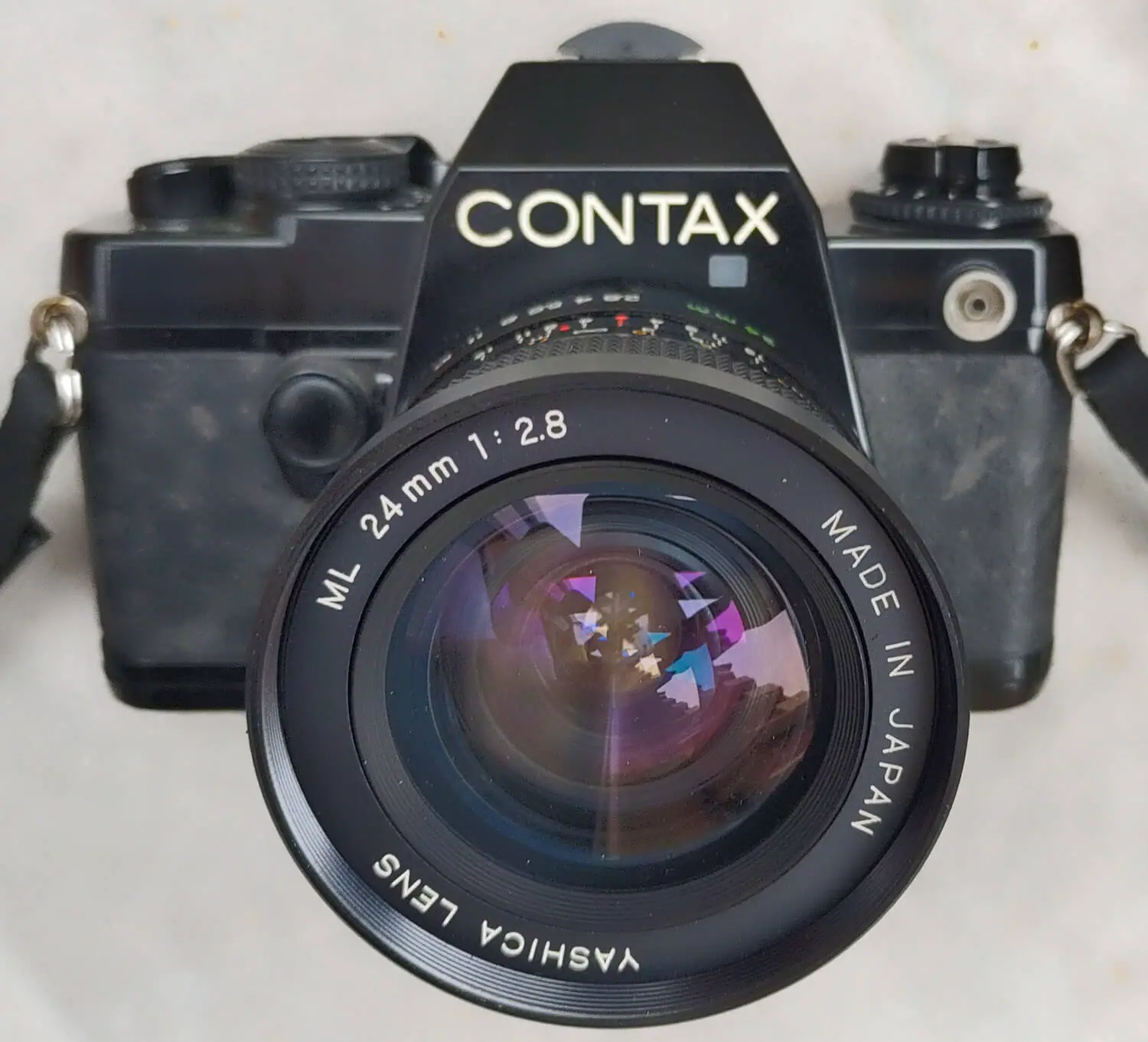 Mon objectif Contax 139 et Yashica 24mm f/2.8, Sergio Palazzi
